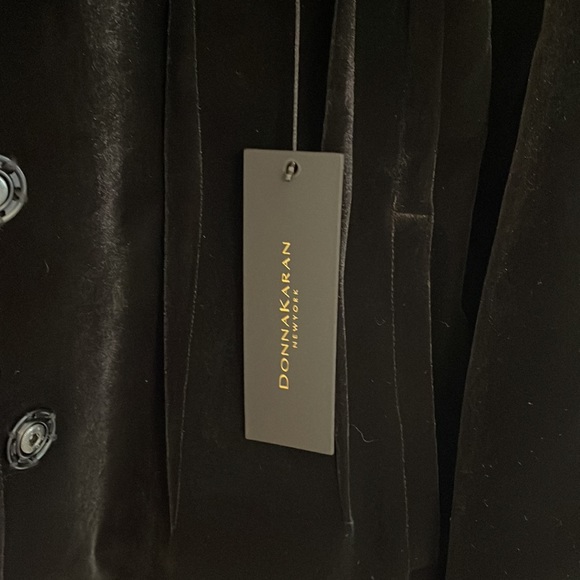 Donna Karan Black Jacket Size Medium NWT - Picture 8 of 17